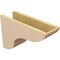 Ekena Millwork 6"W x 18"D x 12"H Classic Carmel Rough Cedar Woodgrain TimberThane Corbel, Primed Tan CORUR06X18X12CARRCPR - alternate 2